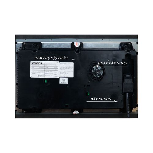 Mặt sau bếp từ Chefs EH-DIH32A Mặt sau bếp từ Chefs EH-DIH32A