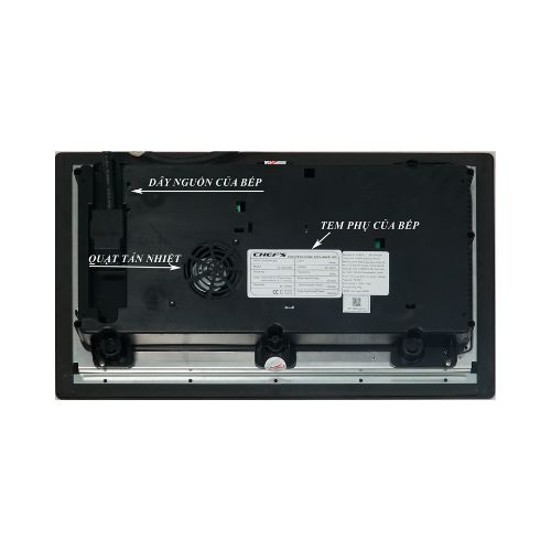 Mặt sau bếp từ Chefs EH-DIH32B Mặt sau bếp từ Chefs EH-DIH32B