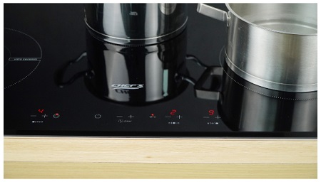 bảng điều khiển của Bếp từ kết hợp hồng ngoại Chefs EH-MIX544P