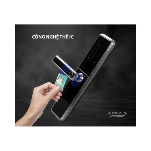 Công nghệ thẻ IC khóa điện tử Chefs EH - A15SB Công nghệ thẻ IC khóa điện tử Chefs EH - A15SB