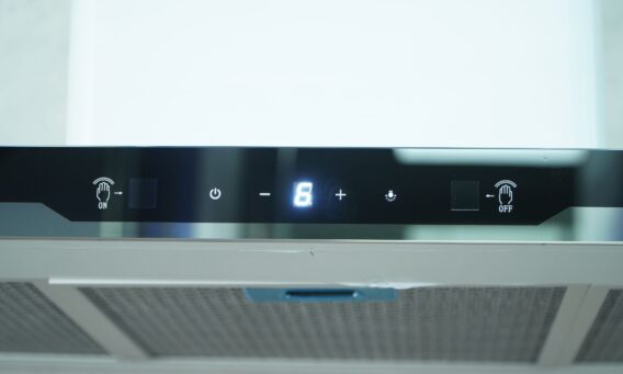 Hình ảnh bảng điều khiển máy hút mùi Chefs EH-R107E9D