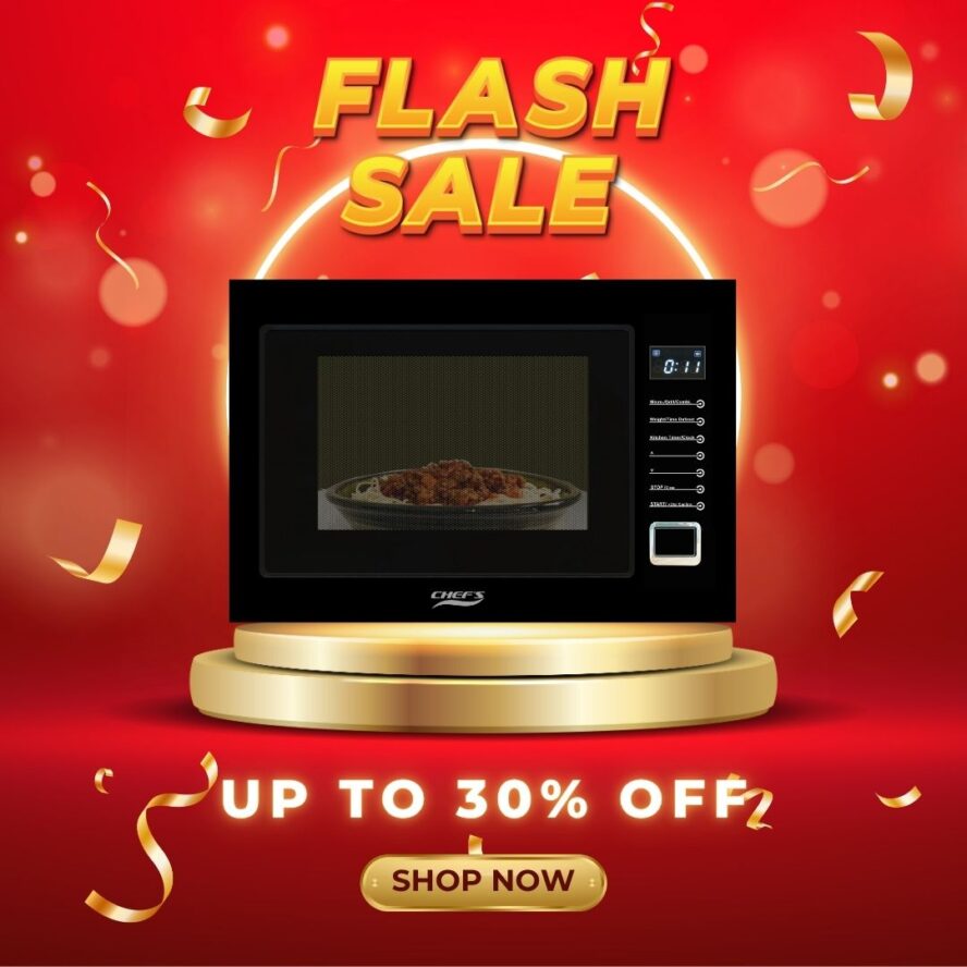 Sale Lớn Mùa Hè – Thiết Bị Bếp Chefs Ưu Đãi Tới 30%! 6 Lò vi sóng Chefs