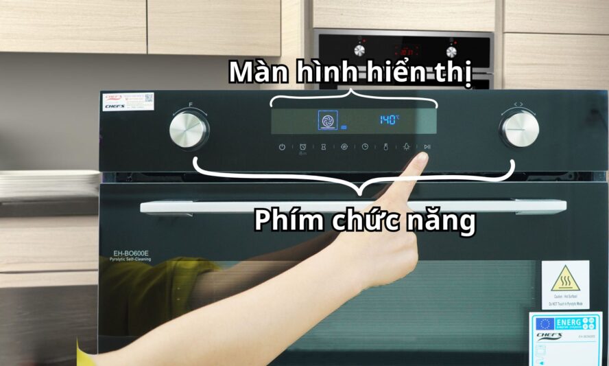 Bảng điểu khiển lò nướng