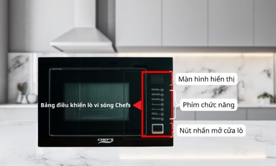 Bảng điều khiển lò vi sóng Chefs