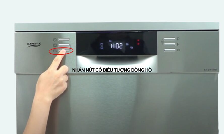 Cài đặt hẹn giờ rửa