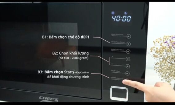 Rã đông theo cân nặng