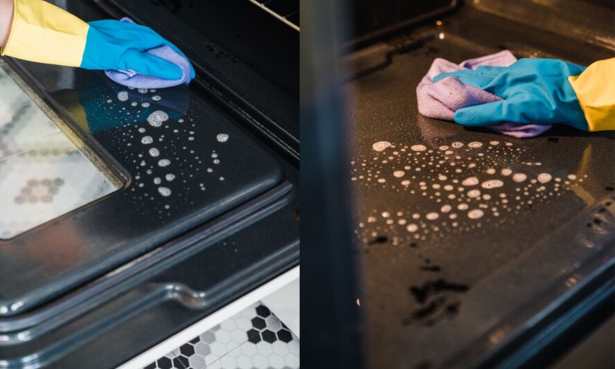 Vệ sinh bằng nước rửa chén