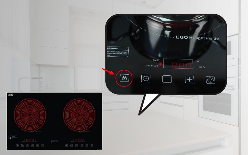 Tính khóa an toàn trẻ em (Child Lock)