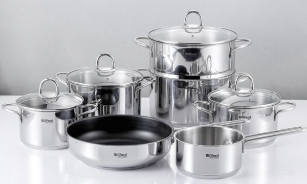 Bộ nồi inox 7 món Wilford WF7Plus