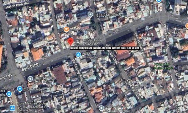 bếp từ Chefs chính hãng tại đại lý phân phối uy tín đặt tại 348 Bạch Đằng, Phường 14, Quận Bình Thạnh, TP. Hồ Chí Minh