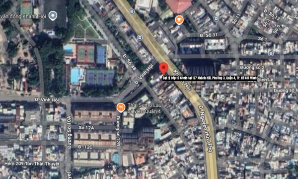 showroom bếp từ Chefs tại 127 Khánh Hội, Phường 3, Quận 4, TP. Hồ Chí Minh