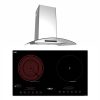 COMBO 35: bếp điện từ Chefs EH-MIX321 + hút EH-CASPIA70T